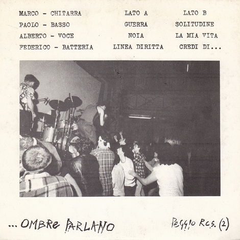 Peggio Punx La Citta E' Quieta Ombre Parlano 7